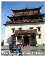 Gandan monastery Ulan-Bator