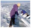 Прогулка по льду Байкала