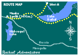 Карта Бурятия, Мунку-Сардык, Монголия, Информация для путешественников об Озере Байкал, Монголии, активные, экологические приключенческие, индивидуальные туры в Байкальском регионе.