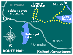 Карта Шумак, Шумакские источники, Информация для путешественников об Озере Байкал, Монголии, активные, экологические приключенческие, индивидуальные туры в Байкальском регионе.
