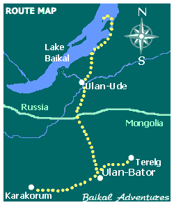 Карта Монголия, Байкал, Информация для путешественников об Озере Байкал, Монголии, активные, экологические приключенческие, индивидуальные туры в Байкальском регионе.