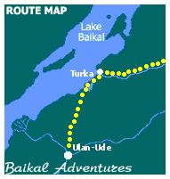 Turka kayaking map